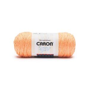 Caron® Simply Soft™ #4 Worsted (Medium) Acrylic Yarn, Peach 6oz/170.1g 315 Yards